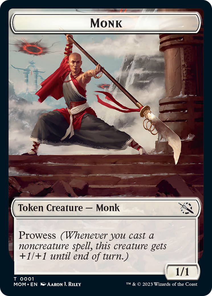 Monk Token [March of the Machine Tokens] | The CG Realm