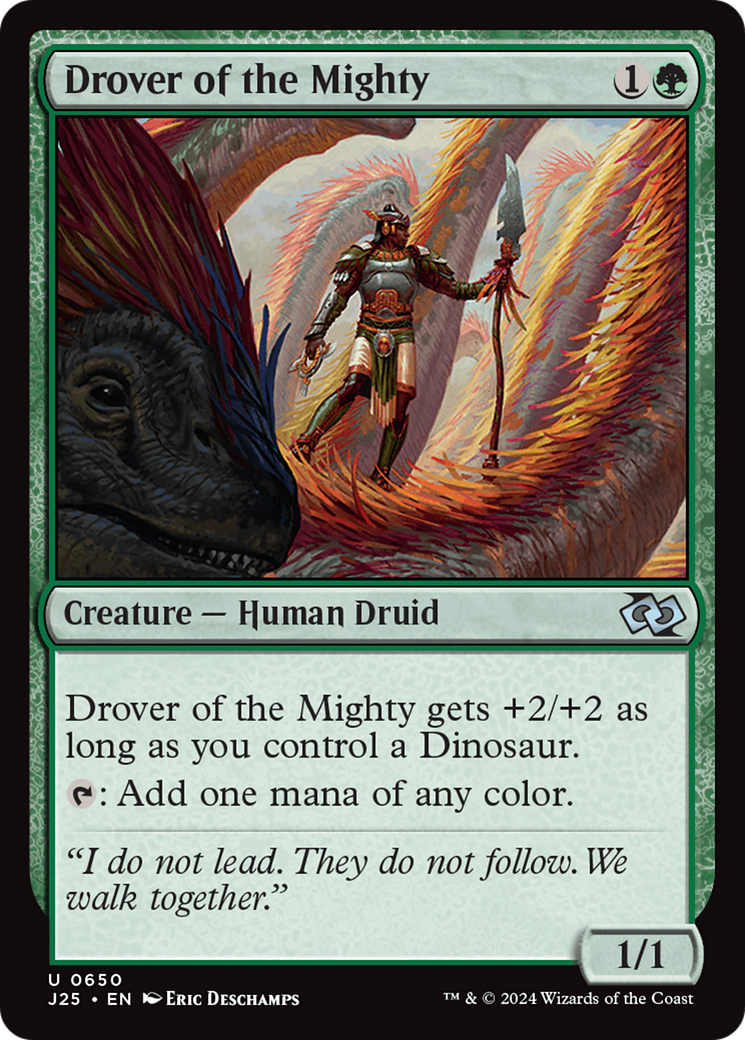 Drover of the Mighty [Foundations Jumpstart] | The CG Realm