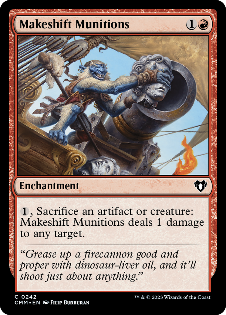 Makeshift Munitions [Commander Masters] | The CG Realm