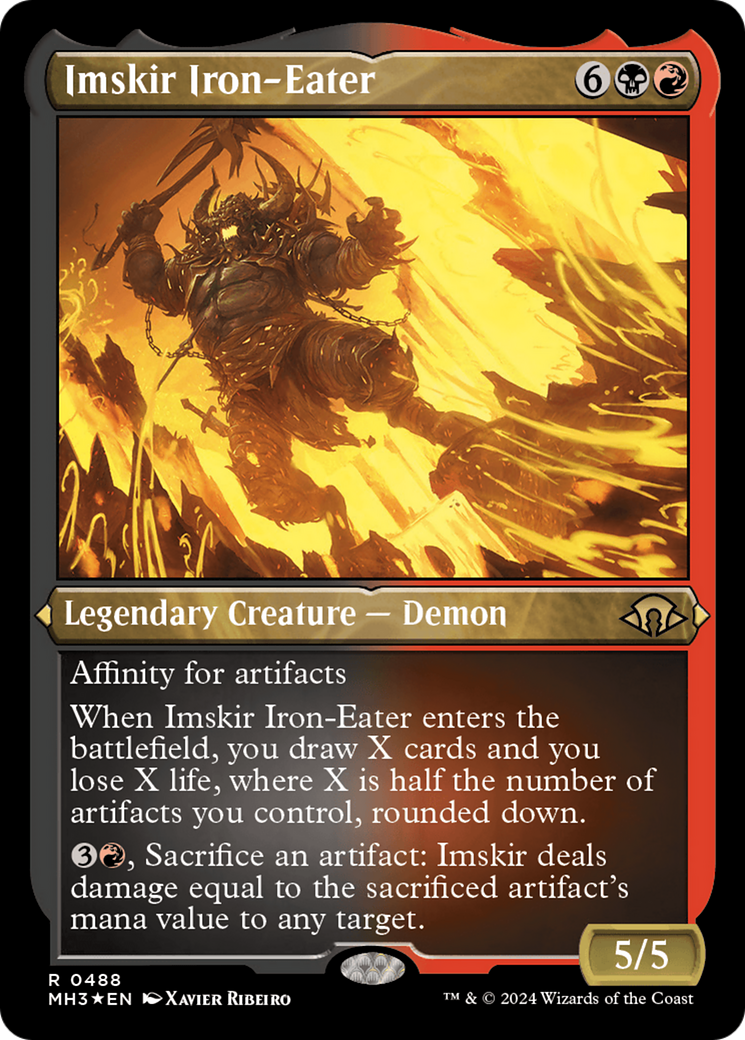 Imskir Iron-Eater (Foil Etched) [Modern Horizons 3] | The CG Realm