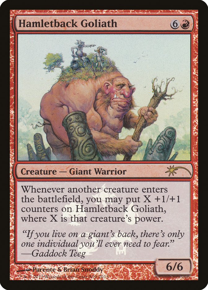 Hamletback Goliath [Resale Promos] | The CG Realm