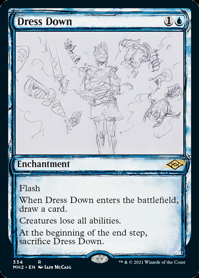 Dress Down (Sketch) [Modern Horizons 2] | The CG Realm