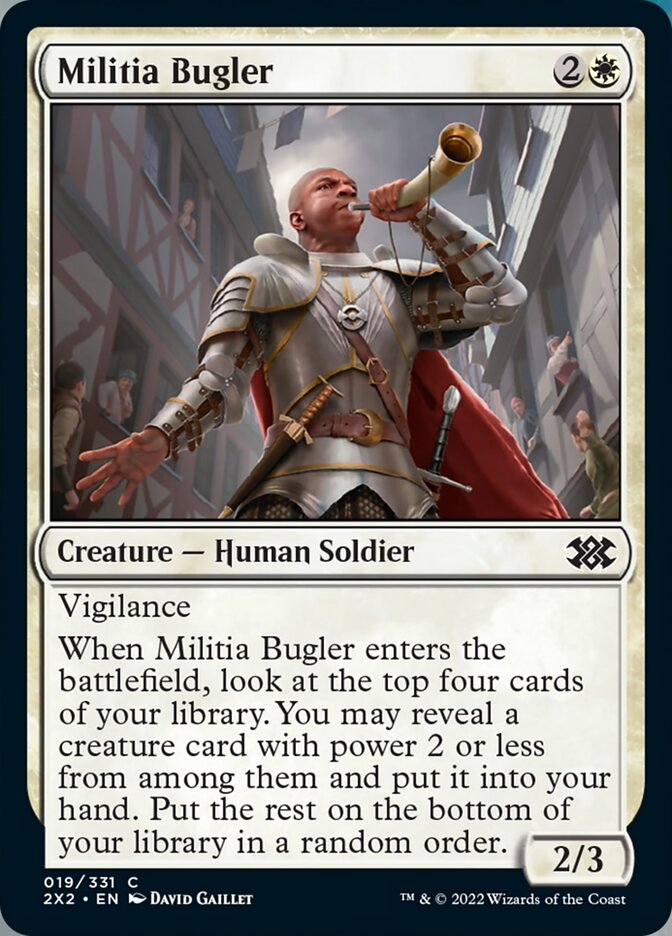 Militia Bugler [Double Masters 2022] | The CG Realm