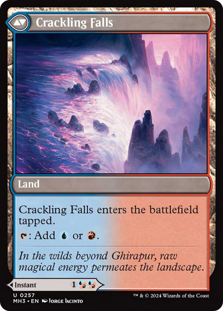 Rush of Inspiration // Crackling Falls [Modern Horizons 3] | The CG Realm