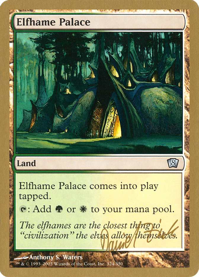 Elfhame Palace (Daniel Zink) [World Championship Decks 2003] | The CG Realm