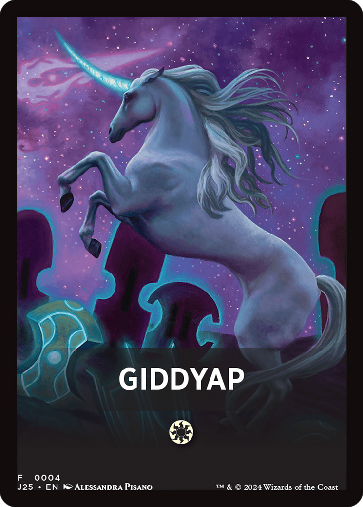 Giddyap Theme Card [Foundations Jumpstart Front Cards] | The CG Realm