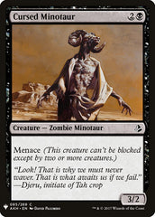 Cursed Minotaur [Mystery Booster] | The CG Realm