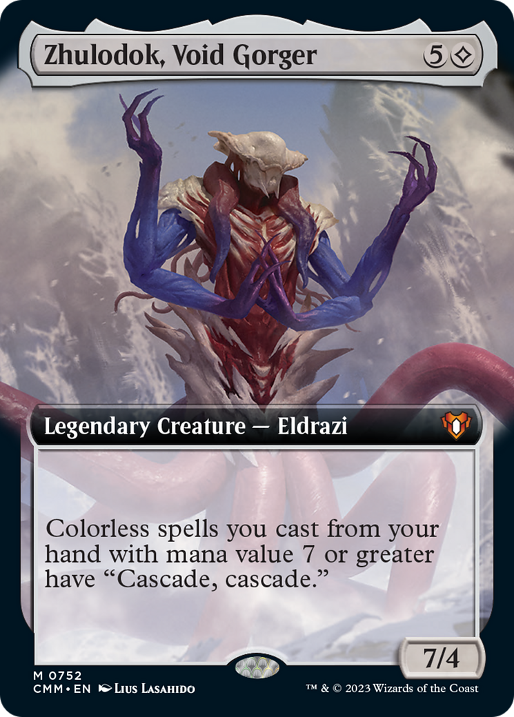 Zhulodok, Void Gorger (Extended Art) [Commander Masters] | The CG Realm