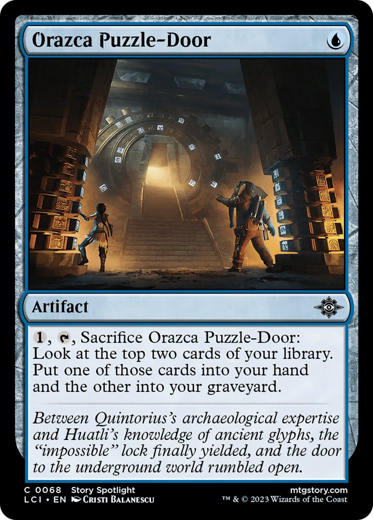 Orazca Puzzle-Door [The Lost Caverns of Ixalan] | The CG Realm