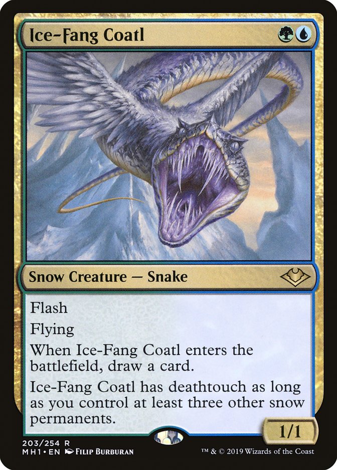 Ice-Fang Coatl [Modern Horizons] | The CG Realm