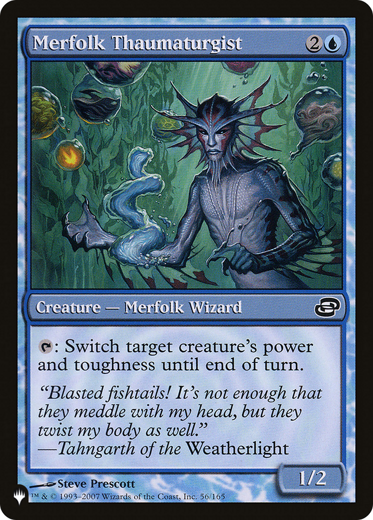 Merfolk Thaumaturgist [The List] | The CG Realm