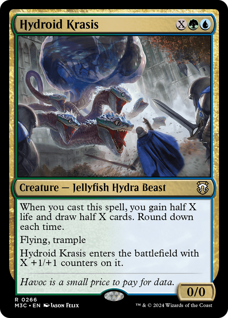 Hydroid Krasis (Ripple Foil) [Modern Horizons 3 Commander] | The CG Realm