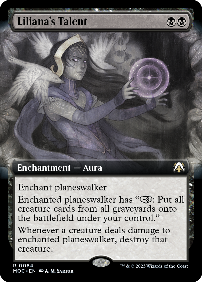 Liliana's Talent (Extended Art) [March of the Machine Commander] | The CG Realm