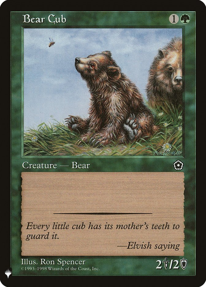 Bear Cub [Mystery Booster] | The CG Realm