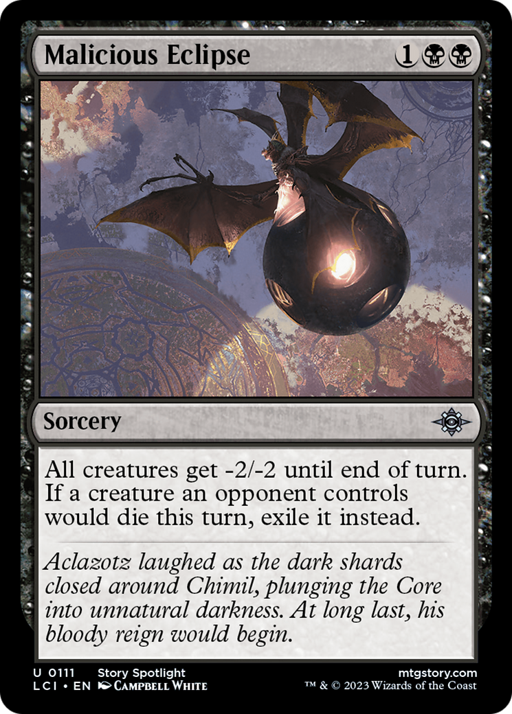 Malicious Eclipse [The Lost Caverns of Ixalan] | The CG Realm