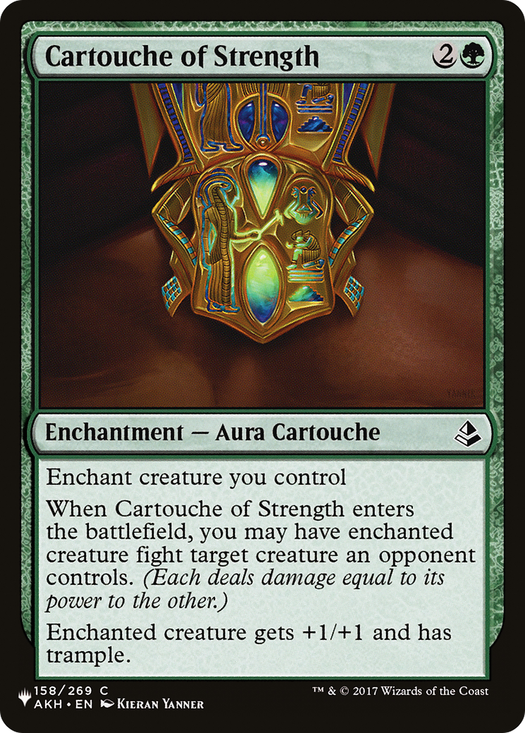 Cartouche of Strength [The List Reprints] | The CG Realm