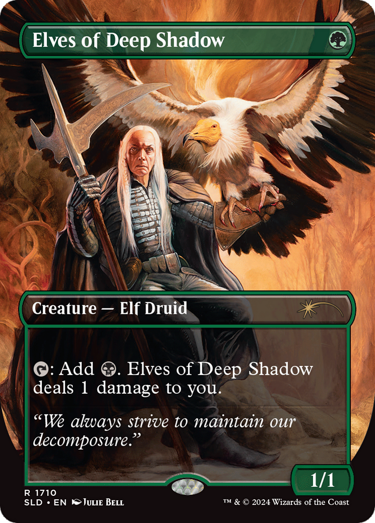 Elves of Deep Shadow (Rainbow Foil) [Secret Lair Drop Series] | The CG Realm