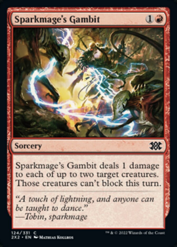 Sparkmage's Gambit [Double Masters 2022] | The CG Realm