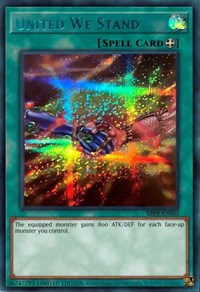 United We Stand (Blue) [SBPR-EN001] Secret Rare | The CG Realm