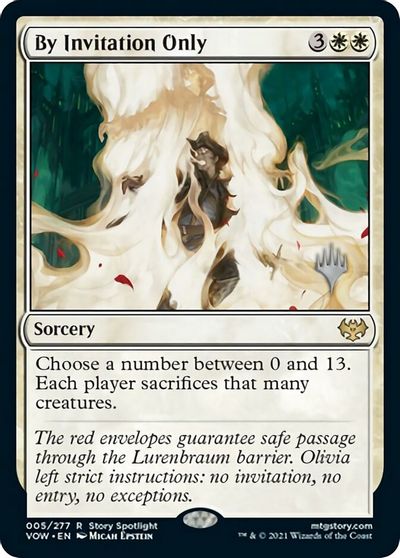 By Invitation Only (Promo Pack) [Innistrad: Crimson Vow Promos] | The CG Realm