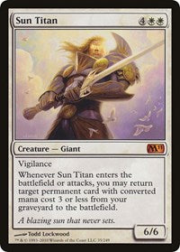 Sun Titan (M11) [Oversize Cards] | The CG Realm