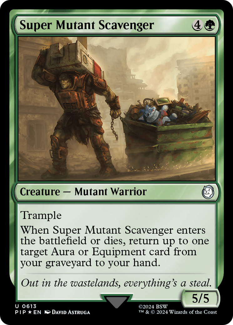 Super Mutant Scavenger (Surge Foil) [Fallout] | The CG Realm