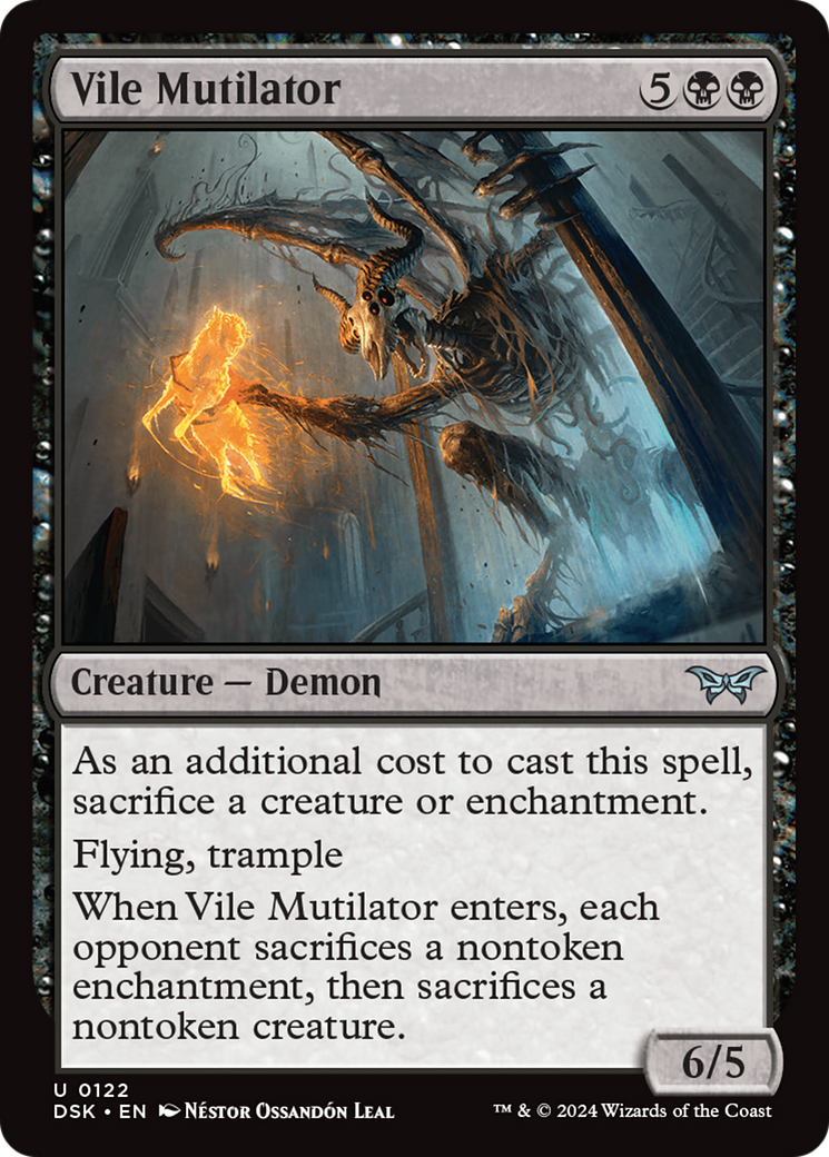 Vile Mutilator [Duskmourn: House of Horror] | The CG Realm