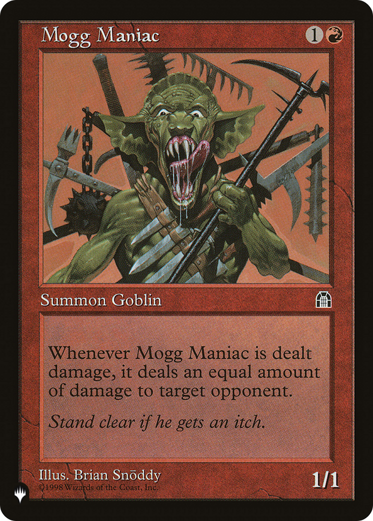 Mogg Maniac [The List Reprints] | The CG Realm