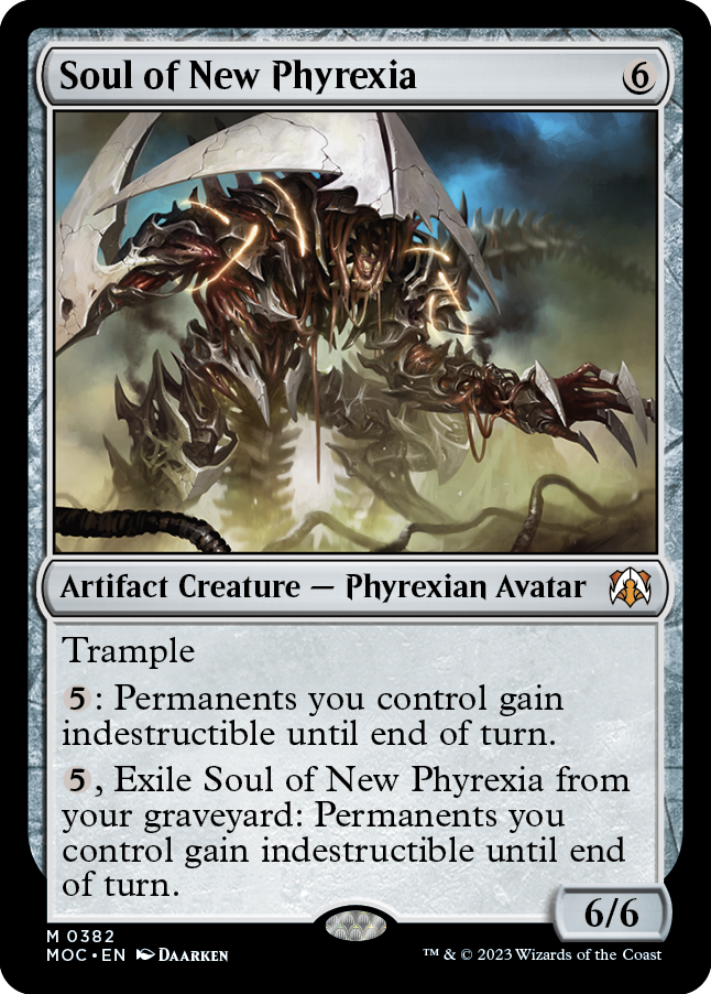 Soul of New Phyrexia [March of the Machine Commander] | The CG Realm