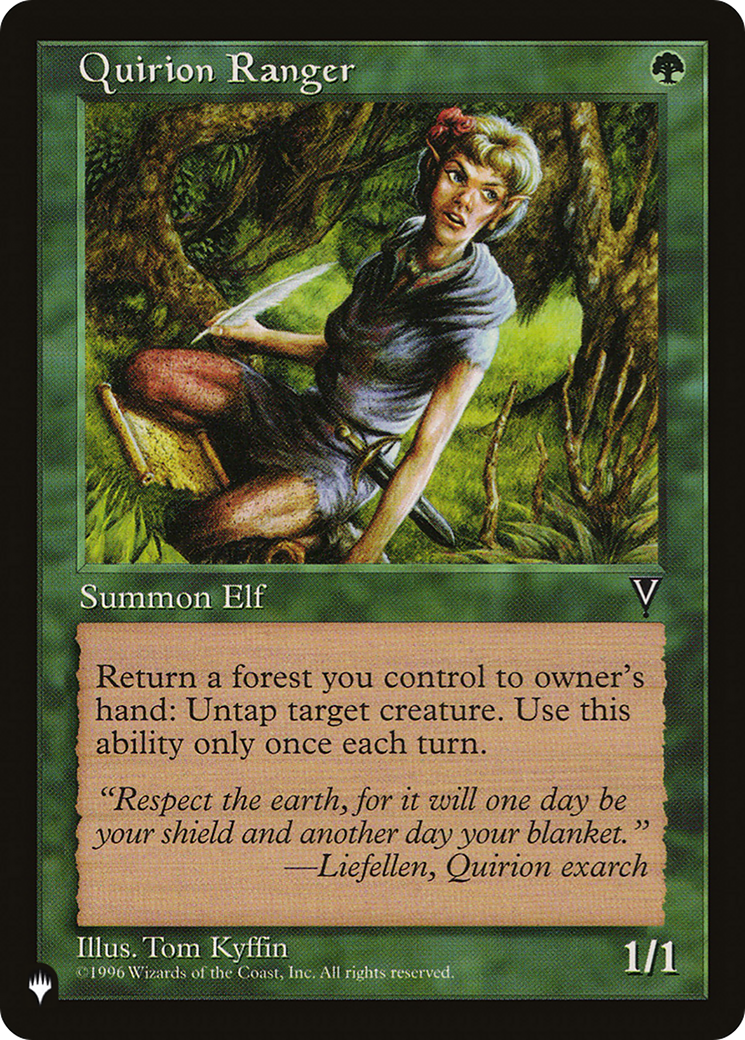 Quirion Ranger [The List Reprints] | The CG Realm