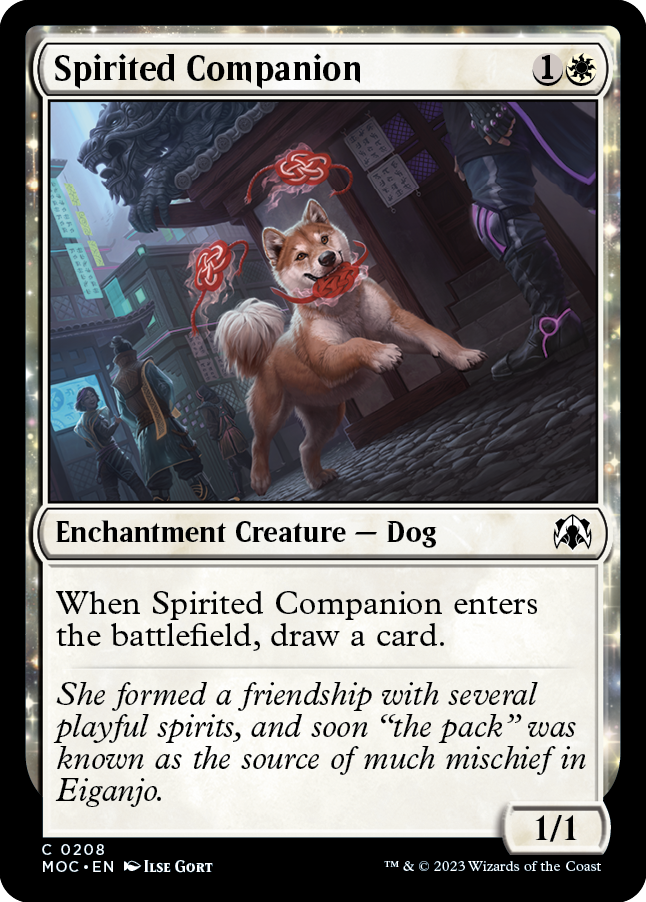 Spirited Companion [March of the Machine Commander] | The CG Realm