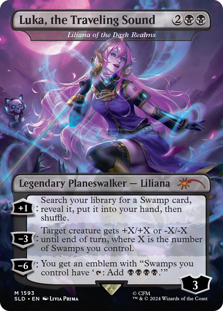 Luka, the Traveling Sound - Liliana of the Dark Realms [Secret Lair Drop Series] | The CG Realm