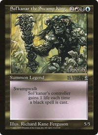 Sol'kanar the Swamp King (Oversized) [Oversize Cards] | The CG Realm