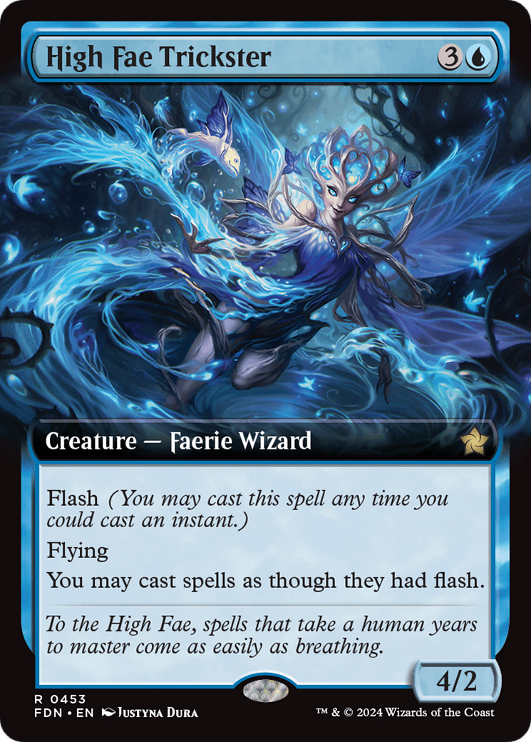 High Fae Trickster (Extended Art) [Foundations] | The CG Realm