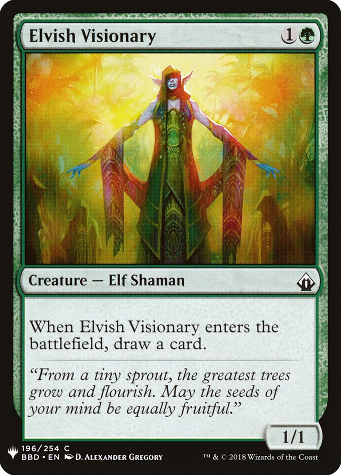 Elvish Visionary [Mystery Booster] | The CG Realm