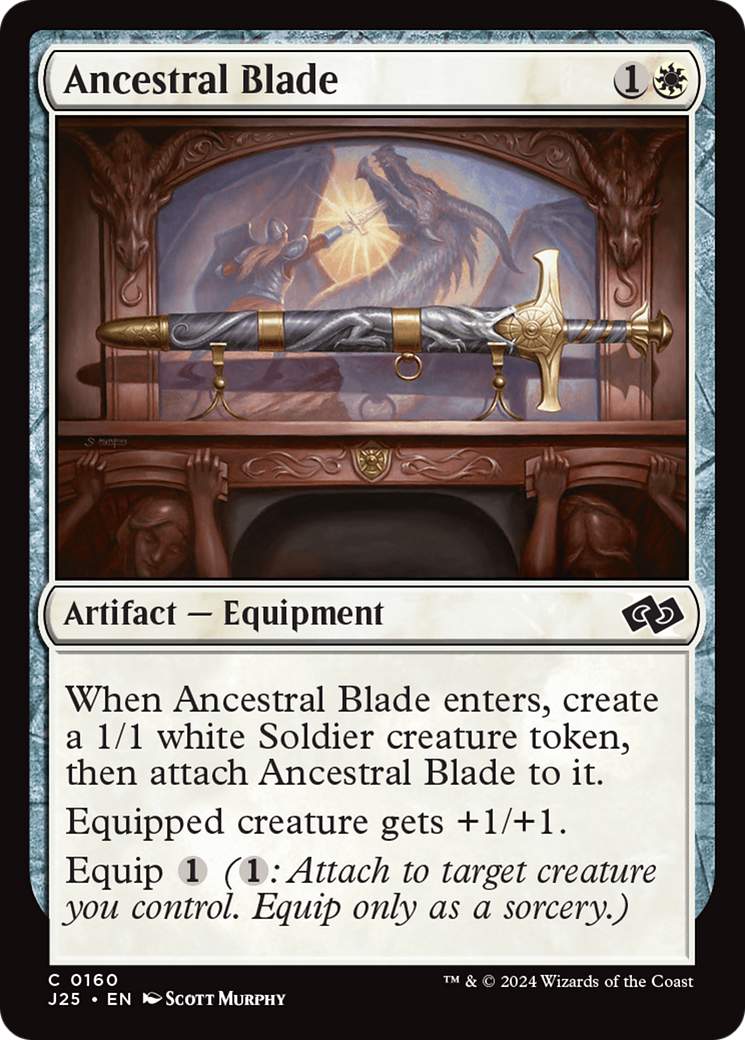 Ancestral Blade [Foundations Jumpstart] | The CG Realm