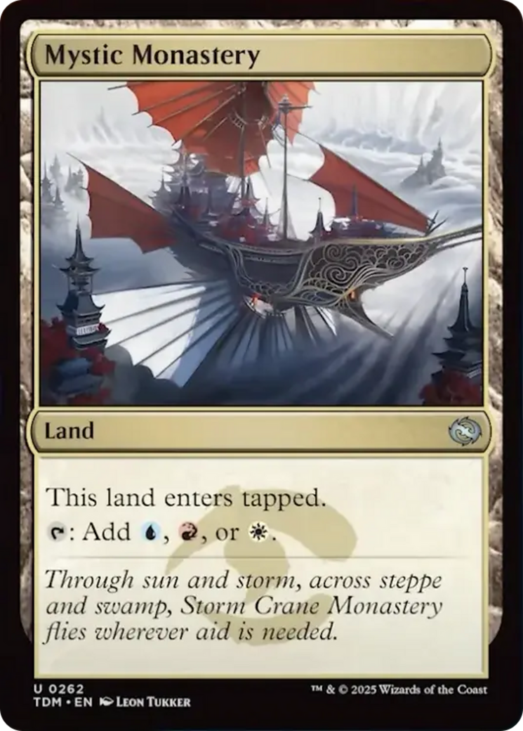 Mystic Monastery [Tarkir: Dragonstorm] | The CG Realm
