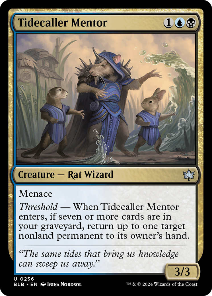 Tidecaller Mentor [Bloomburrow] | The CG Realm