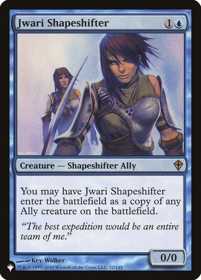 Jwari Shapeshifter [The List] | The CG Realm