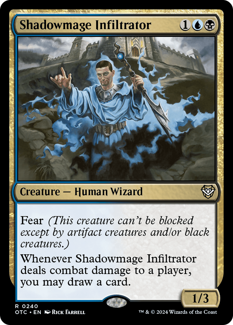 Shadowmage Infiltrator [Outlaws of Thunder Junction Commander] | The CG Realm
