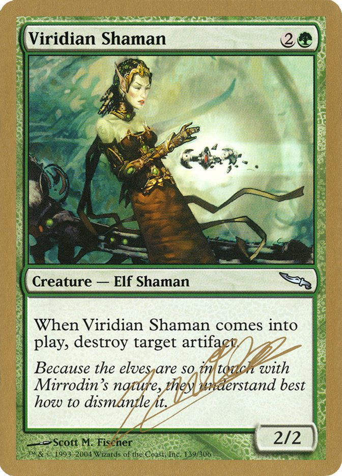 Viridian Shaman (Julien Nuijten) [World Championship Decks 2004] | The CG Realm