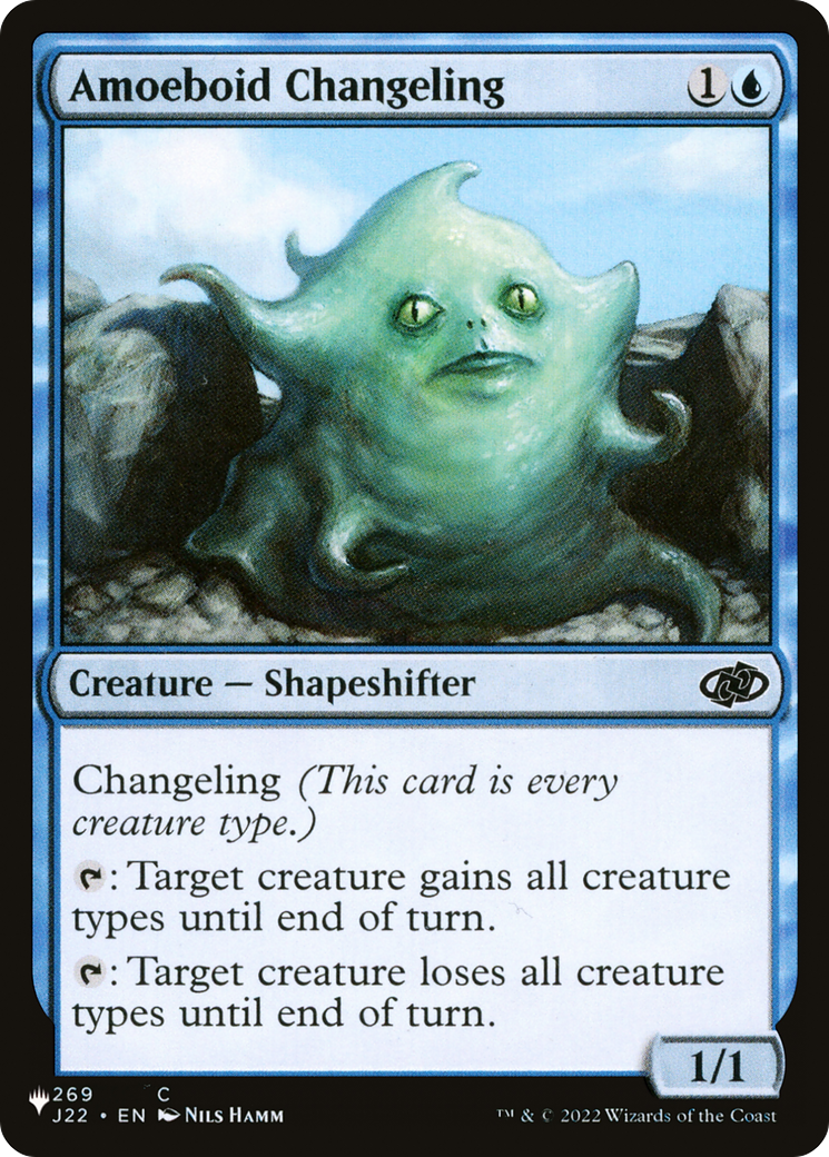 Amoeboid Changeling (J22) [The List Reprints] | The CG Realm