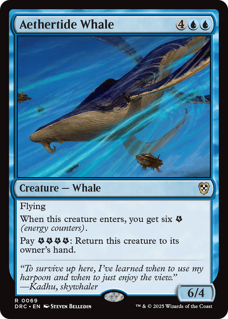 Aethertide Whale [Aetherdrift Commander] | The CG Realm