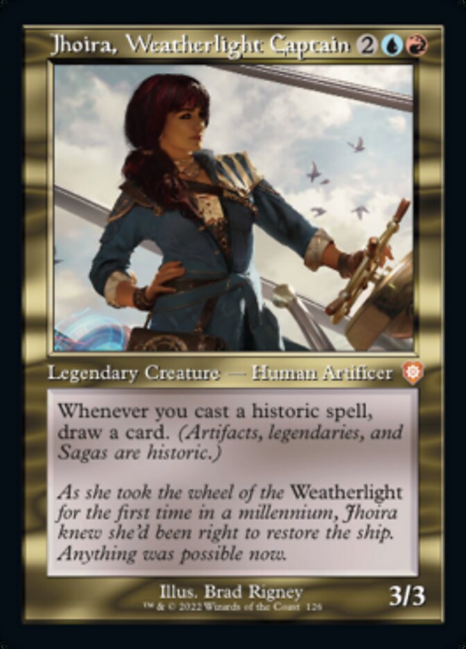 Jhoira, Weatherlight Captain (Retro) [The Brothers' War Commander] | The CG Realm