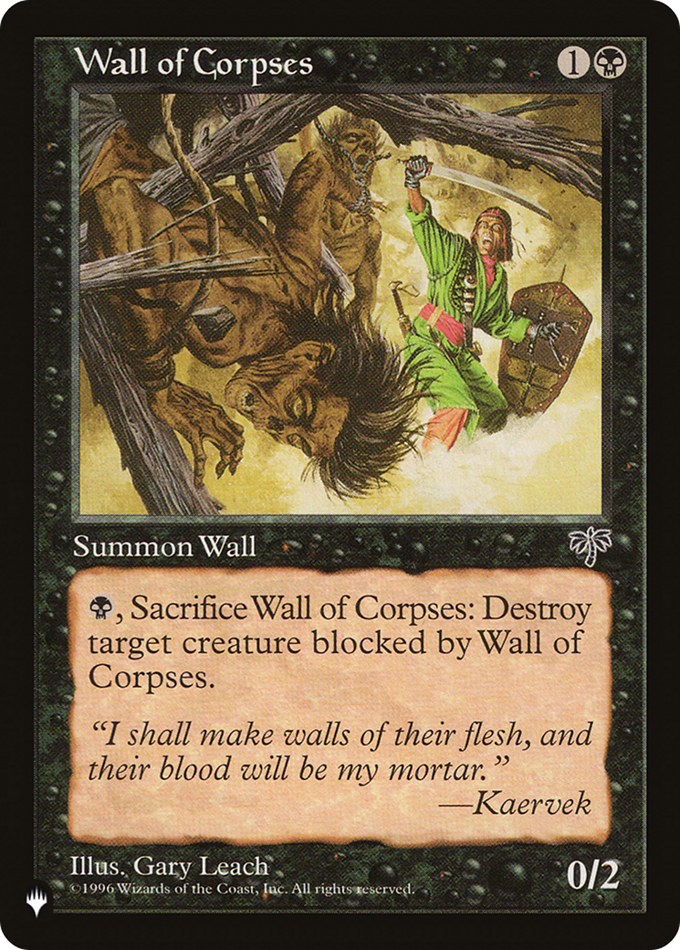 Wall of Corpses [The List Reprints] | The CG Realm