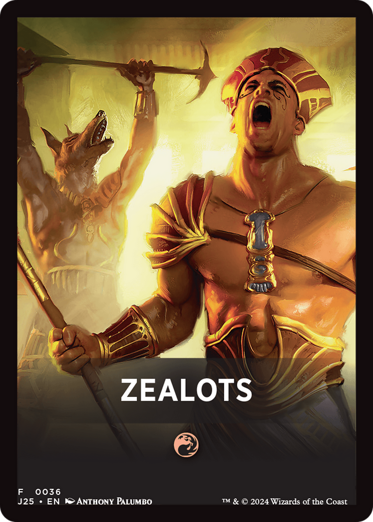 Zealots Theme Card [Foundations Jumpstart Front Cards] | The CG Realm