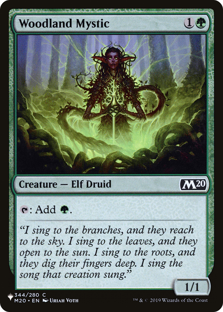 Woodland Mystic [The List Reprints] | The CG Realm