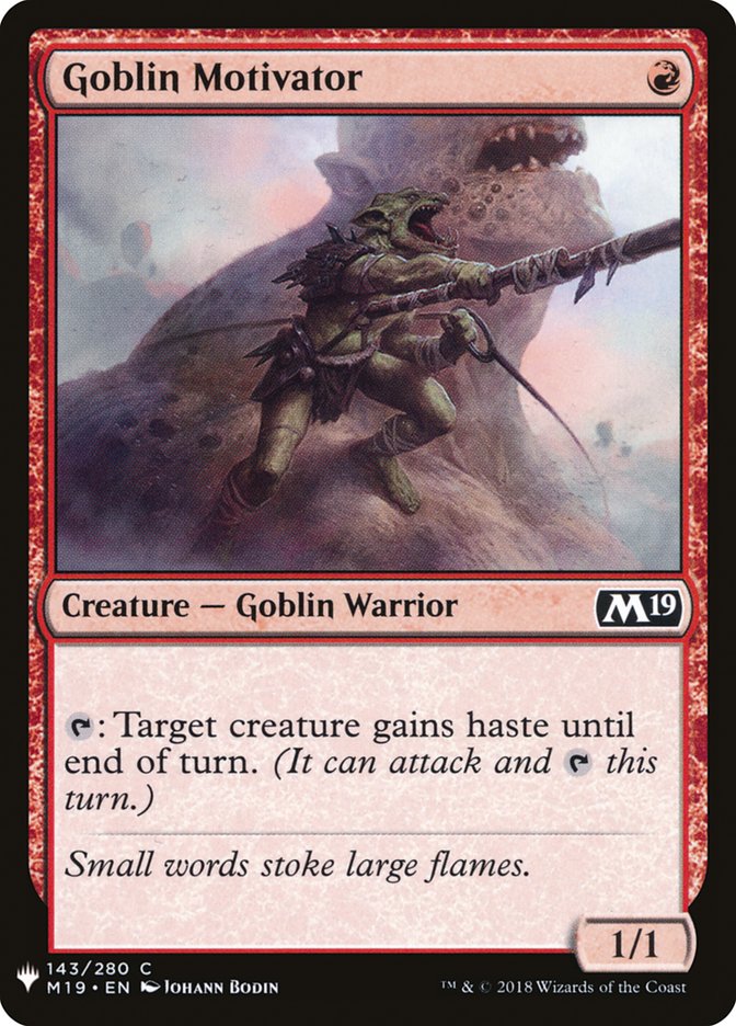 Goblin Motivator [Mystery Booster] | The CG Realm