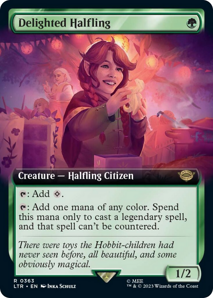 Delighted Halfling (Extended Art) [The Lord of the Rings: Tales of Middle-Earth] | The CG Realm