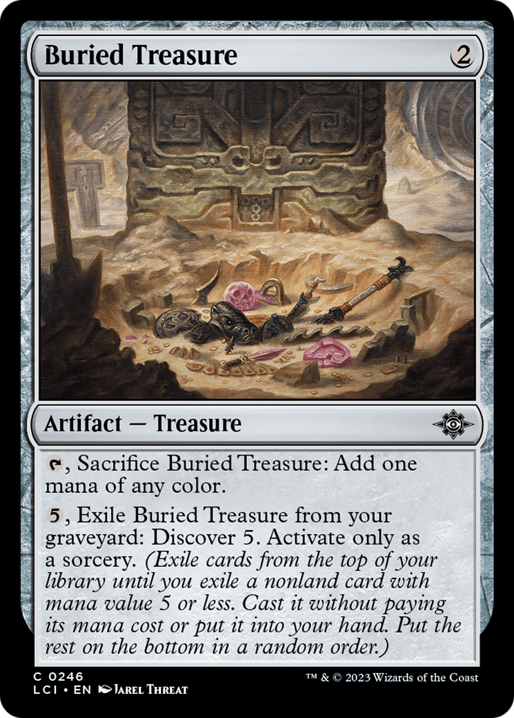 Buried Treasure [The Lost Caverns of Ixalan] | The CG Realm